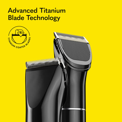 Beard Trimmer for Men Electric Cordless Rechargeable Professional Barber Trimmer, 8Oz