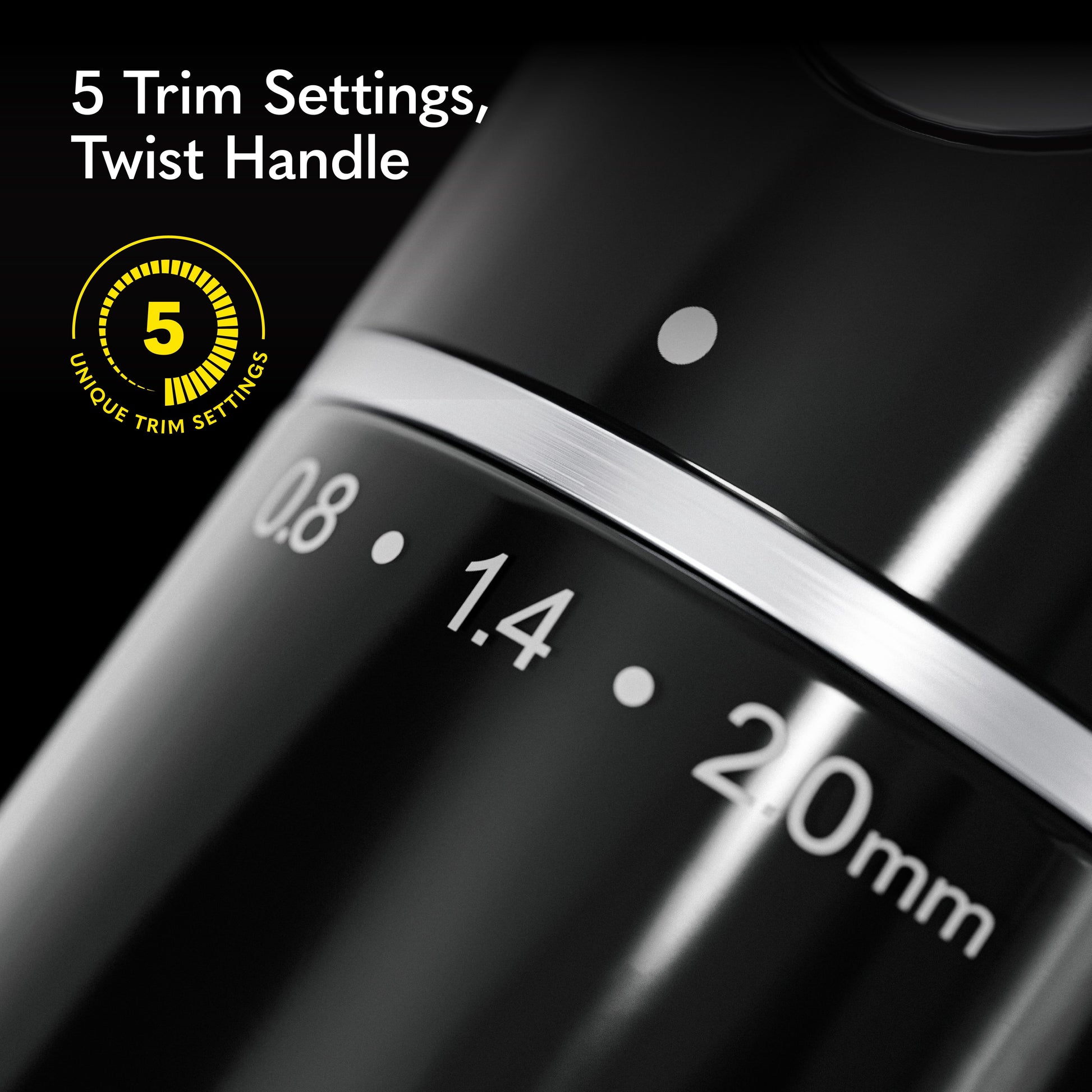 Beard Trimmer for Men Electric Cordless Rechargeable Professional Barber Trimmer, 8Oz