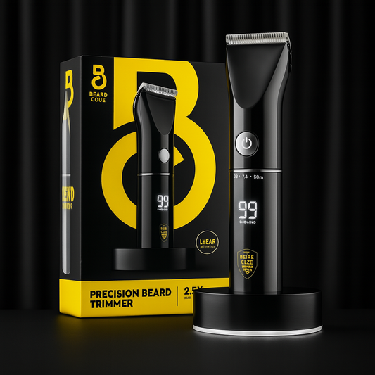 Beast Mode Beard Trimmer – Hardcore Cordless Electric Grooming Tool for Men, Professional Barber Power, Lightweight 8oz